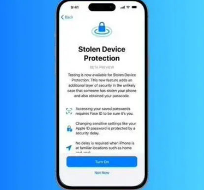 鸡西苹果授权维修店分享被盗设备保护功能开启方法 
