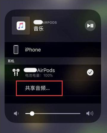 鸡西苹果14音频维修点分享iPhone14音频共享设置方法 