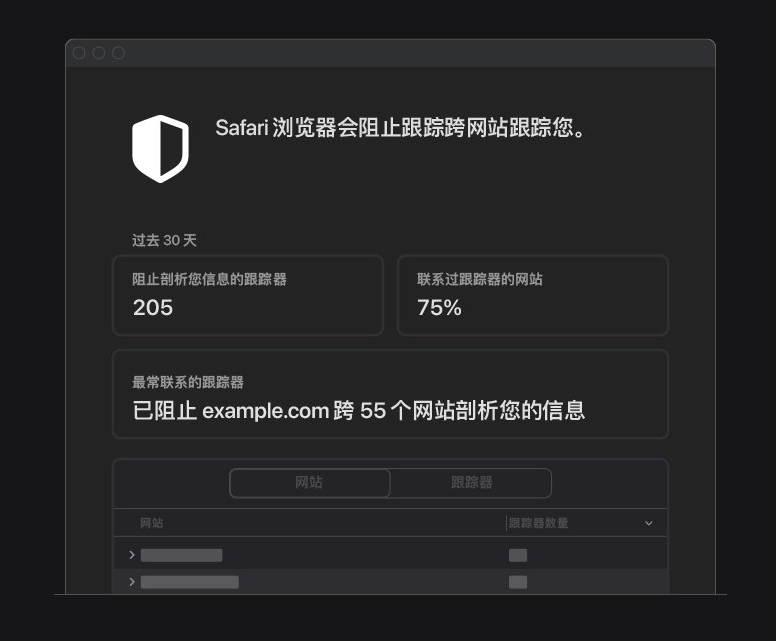鸡西苹果手机维修分享如何在 Safari 浏览器中查看和打开隐私报告 